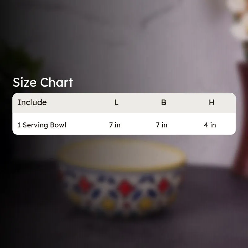 Ruhani Serving Bowl - 1 L media 8