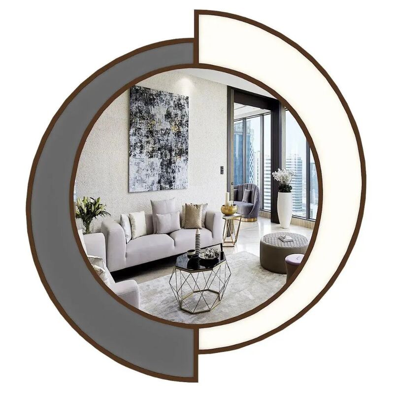 Yin-Yang Of Reflections Wall Mirror media 7