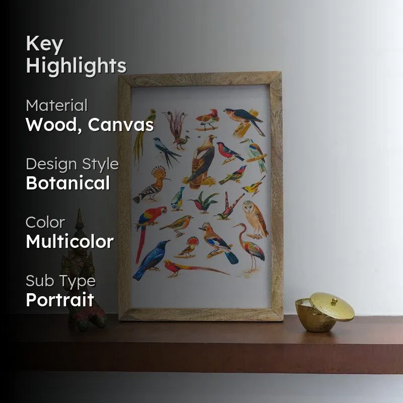Birdies Canvas Painting media 2