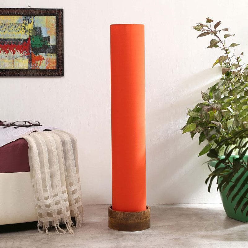 Columncraft Tower Floor Lamp - Orange media 4