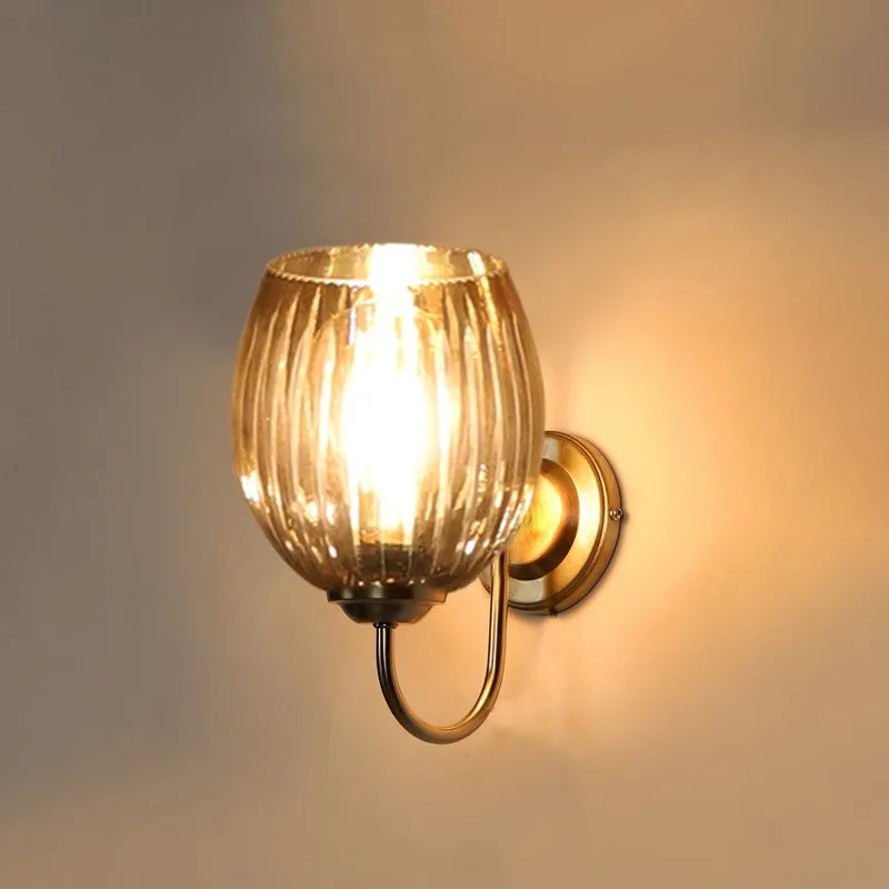Onyx Glow Glass Wall Lamp media 7