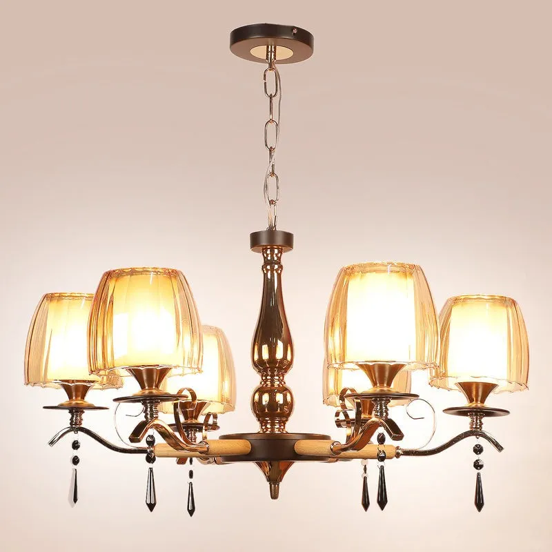 Lanthrite II Chandelier- Gold media 5