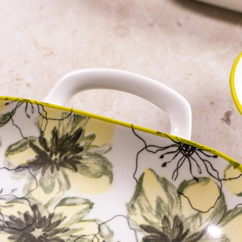 Leaf Charm Porcelain Platter - Six Piece Set media 6