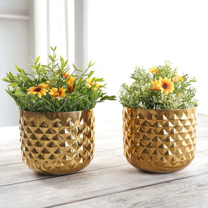 Pineapple Bite Planter - Set Of Two media 3