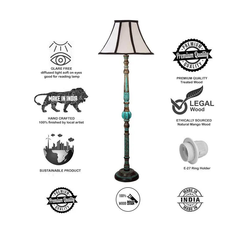 ConiqueCurve Elite Floor Lamp (Black,White) media 7
