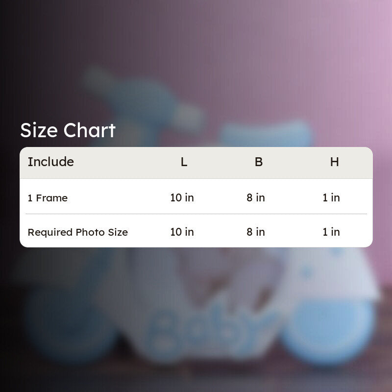 Vroom Vroom Photo Frame - Blue media 6