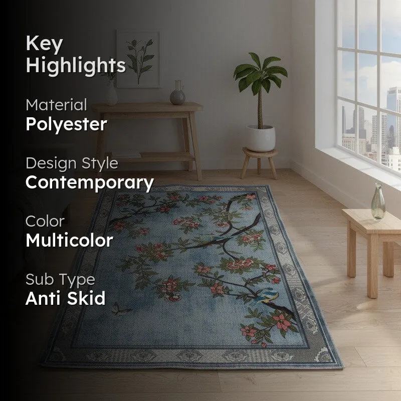 Ornate Patterned Carpet media 2
