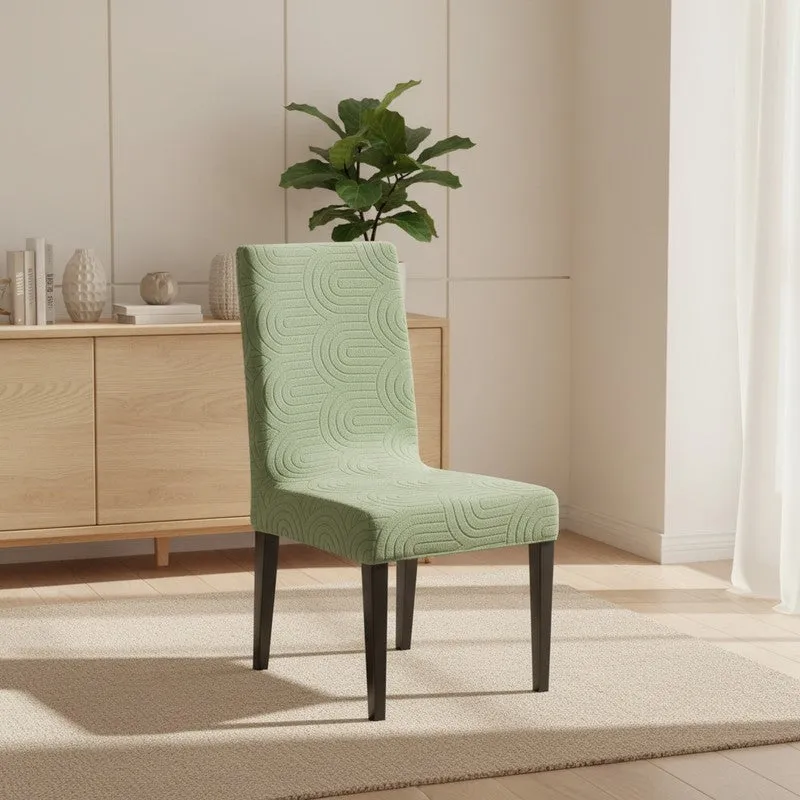 CasaCharm Fit Chair Cover - Green media 1