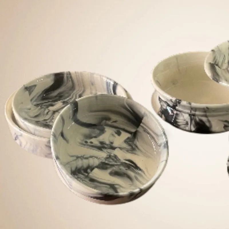 Derine Ceramic Serveware - Six Piece Set media 3