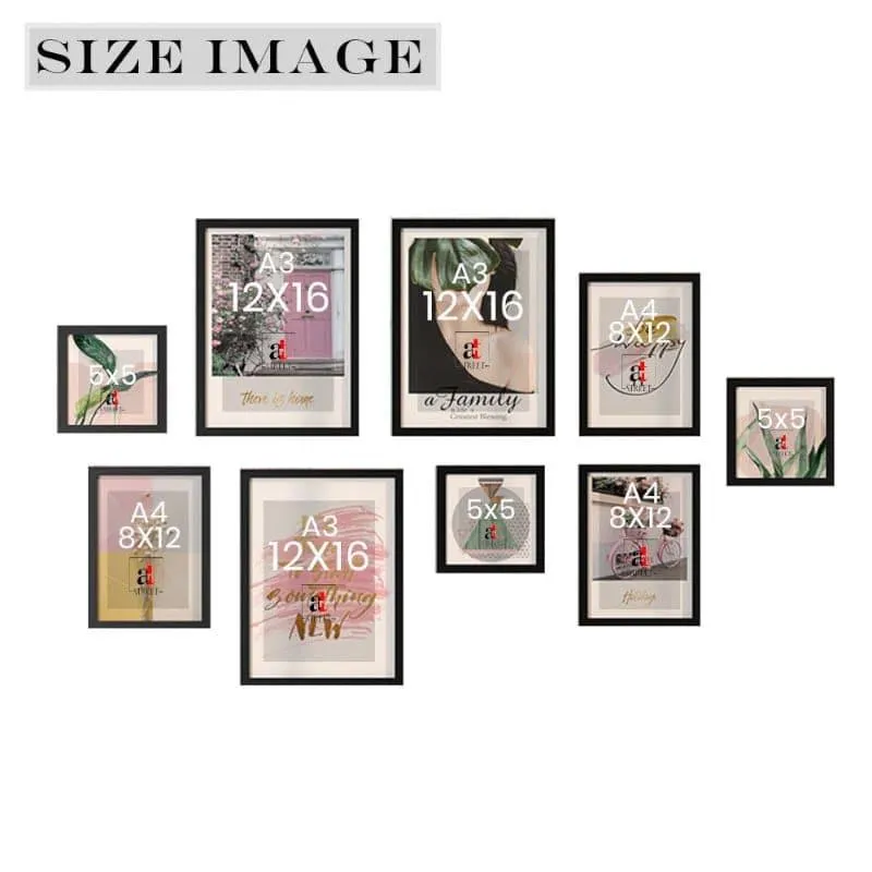 Art Of Minimalism Wall Art - Set Of Nine media 5