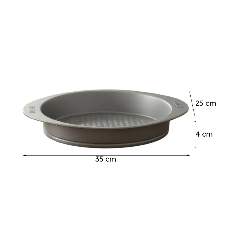 Meyer Zenvia Grey Carbon Steel Oval Baking Dish media 7