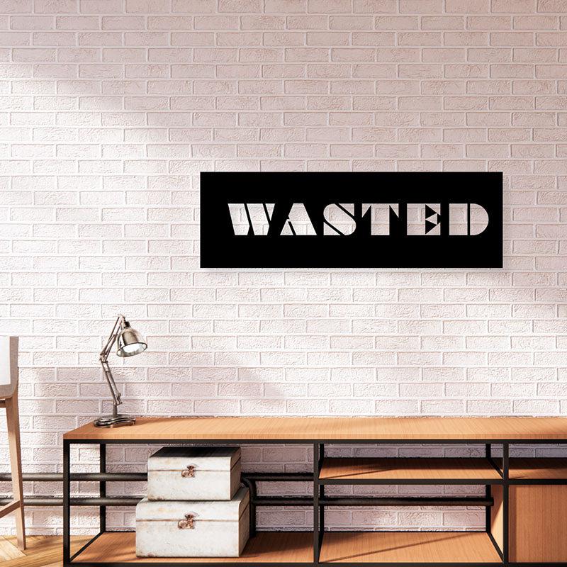 Wasted Iron Wall Accent