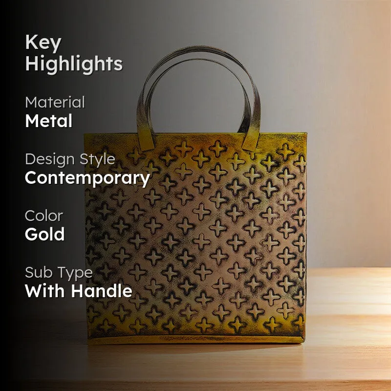 Shopping Organiser Metal Basket media 2