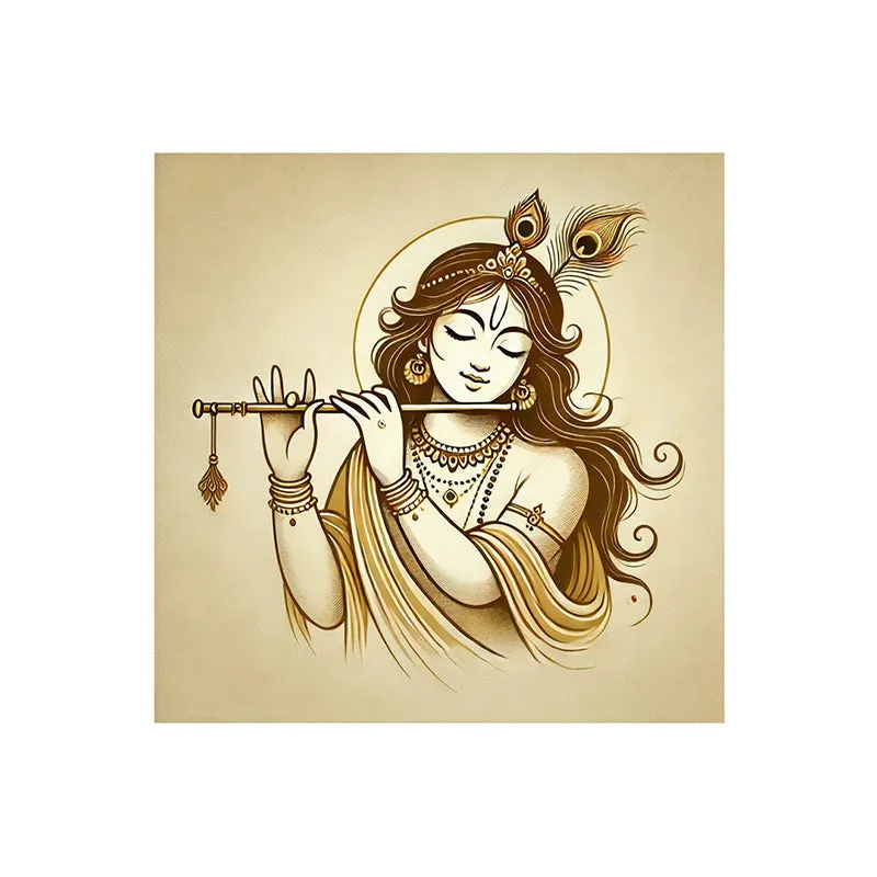 Krishna Murari Wall Painting media 4