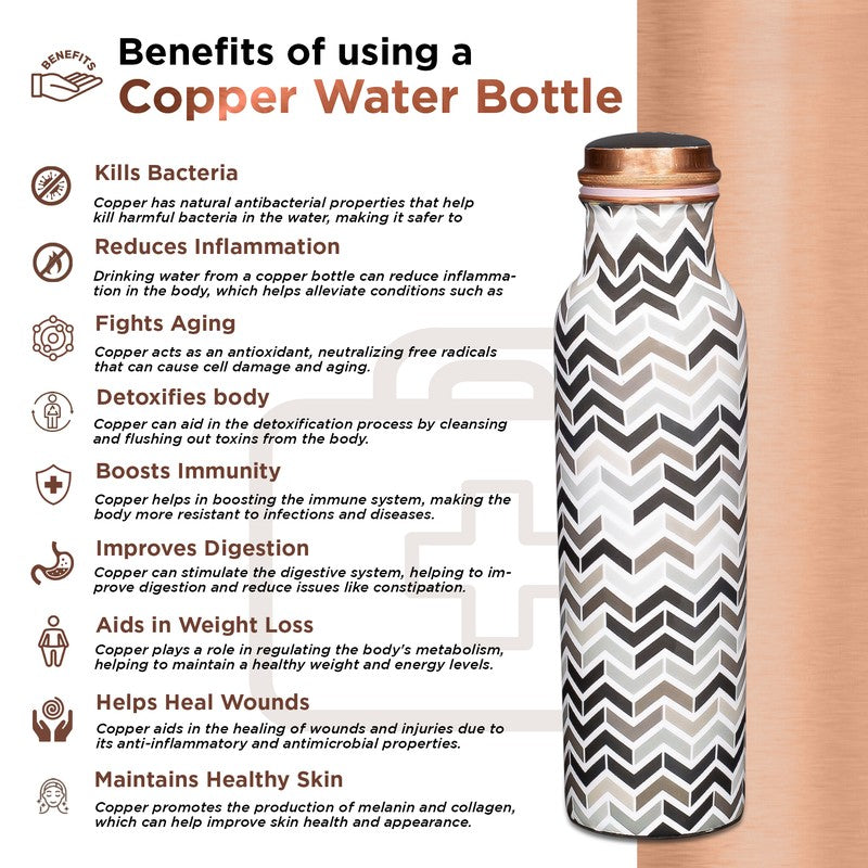 AquaJet Copper Water Bottle - 1000 mL media 6
