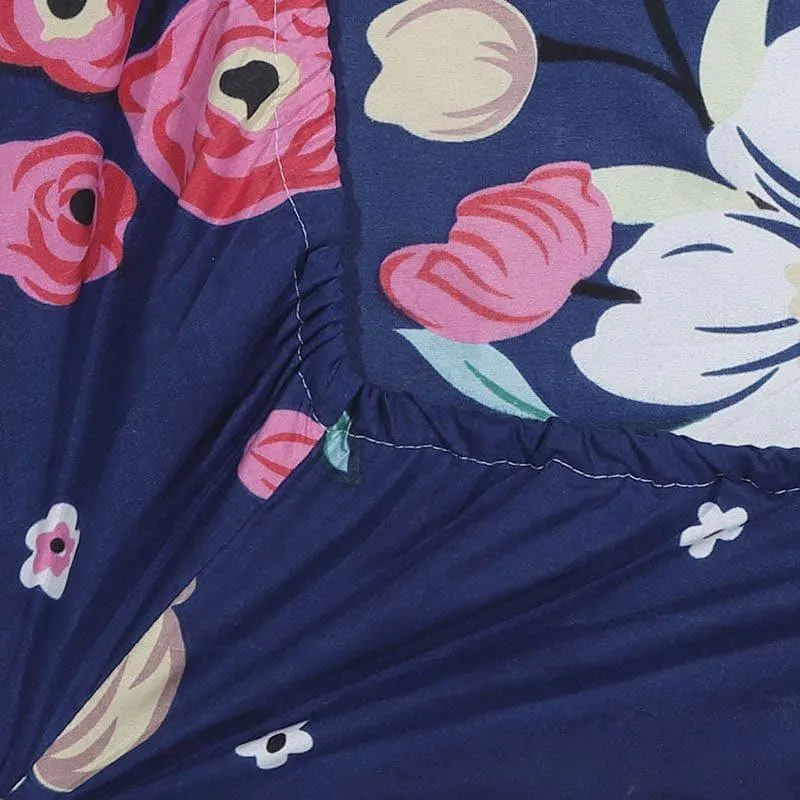 Edna Floral Bedsheet - 150 GSM media 6