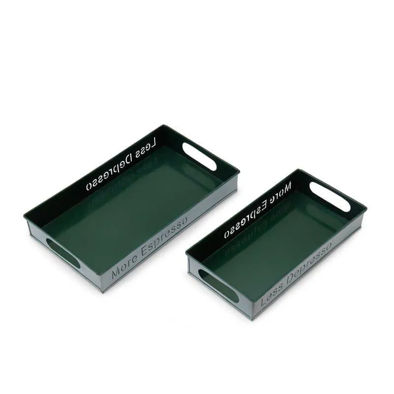 Fresh Feast Tray (Green) - Set Of Two media 3