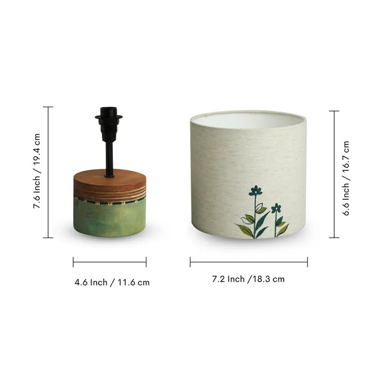 Ahura Handcrafted Mango Wood Table Lamp media 5