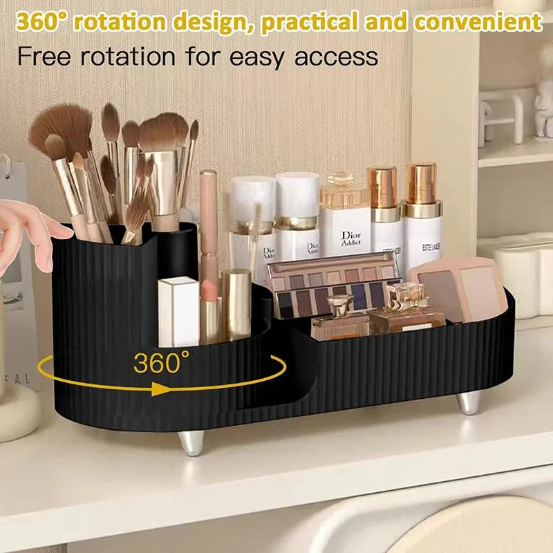 Sort Story Plastic Cosmetic Organiser - Black media 5
