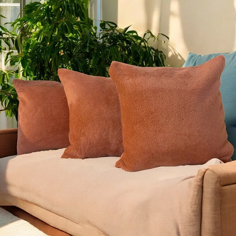 Neutral Tide Woven Cushion Cover Set - Set Of Three media 1