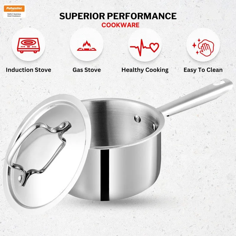 Kraft Mysti Cook Saucepan With Lid - 2200 mL media 8