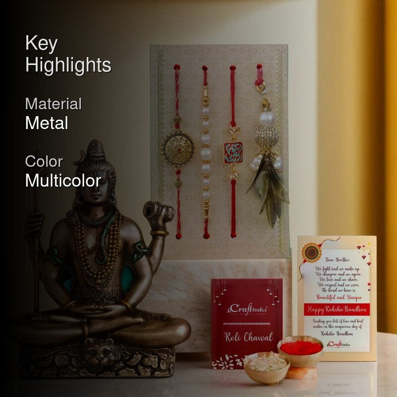 Threads Of Blessings Rakhi Gift Box media 2
