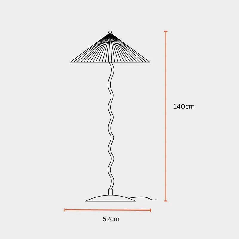Fig Living Wavy Floor Lamp media 9