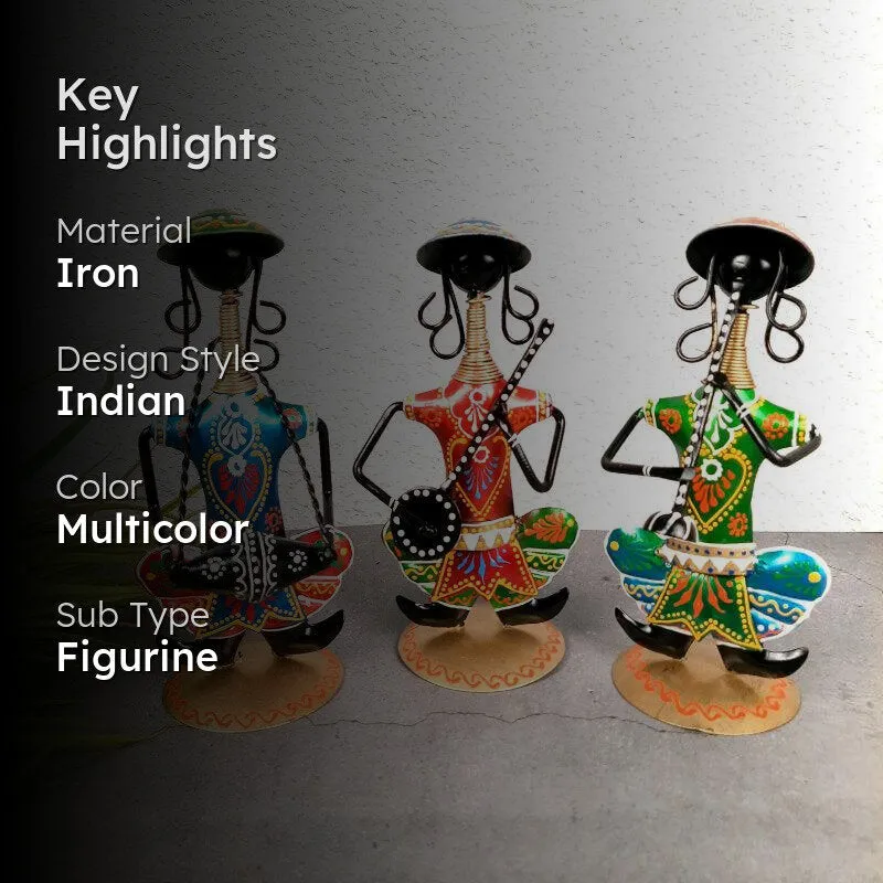 Jimava Tribal Musical Showpiece - Set Of Three media 2