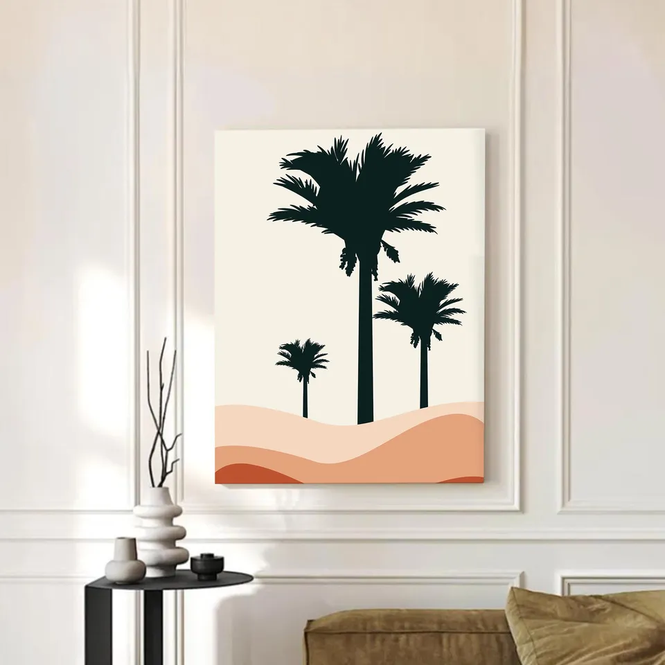 Earthsong Cotton Canvas Wall Painting media 3