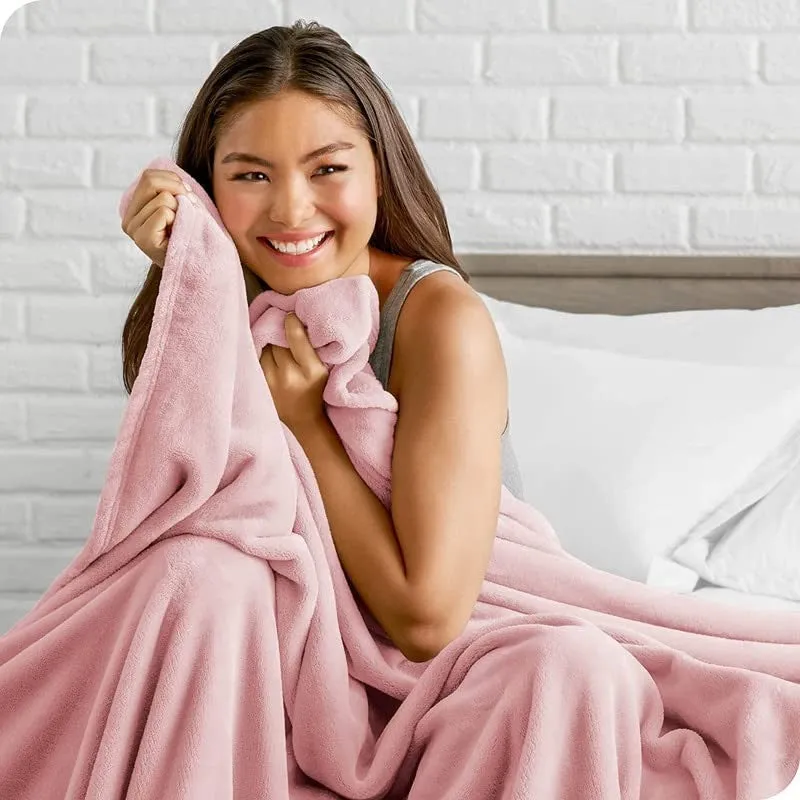 MonoPure Polyster Comforter (Pink) - 180 GSM media 8