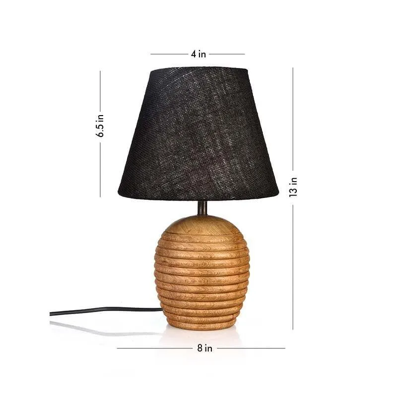 Shawty Fabric Table Lamp - Black media 5