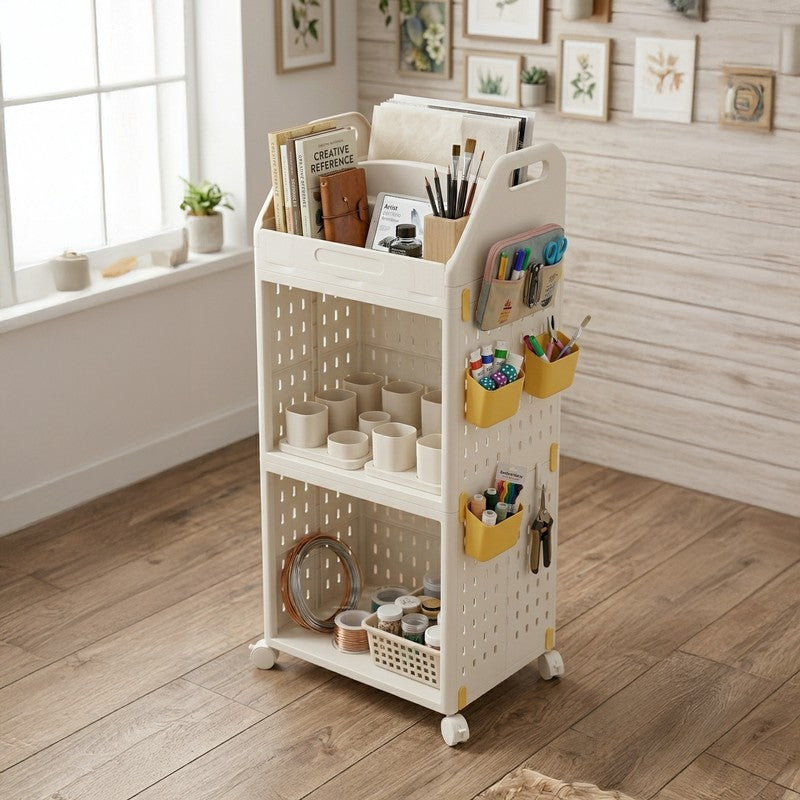 Roll Nest Storage Box - Off White