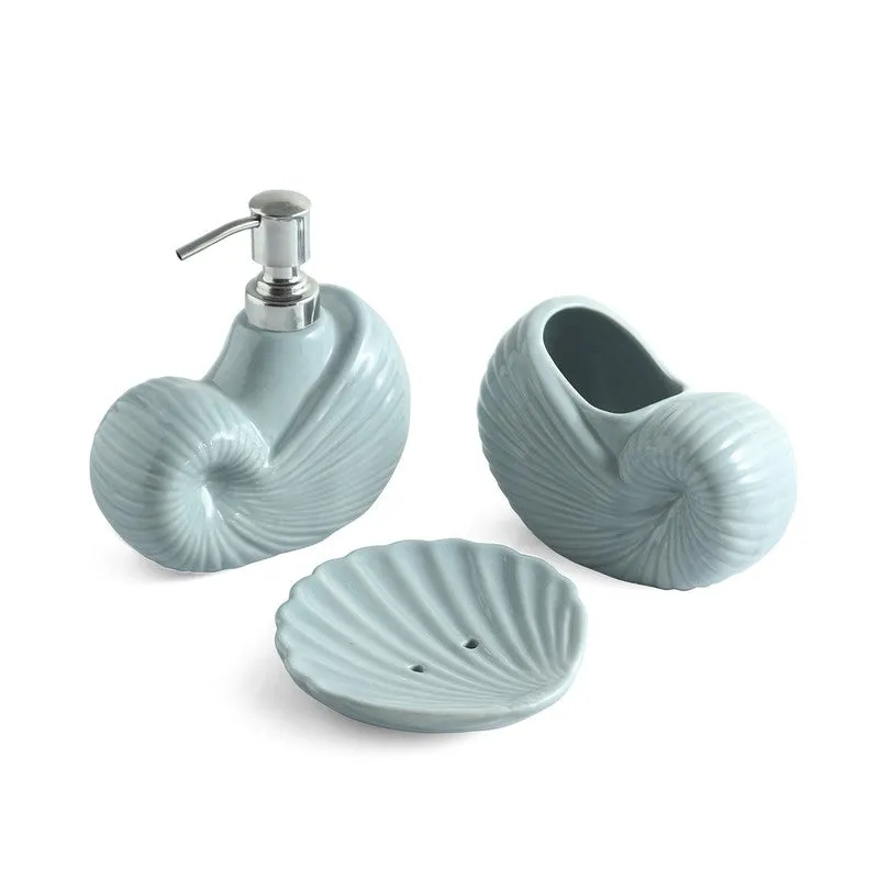 Misty Swirl Bathroom Set - Three Piece Set media 3