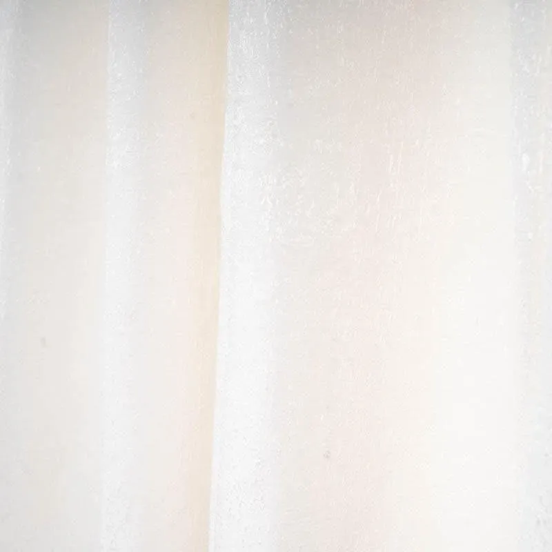 Aviothic Jacquard Single Curtain (White) media 4