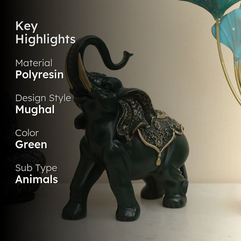 Elephant Trumpet Showpiece media 2