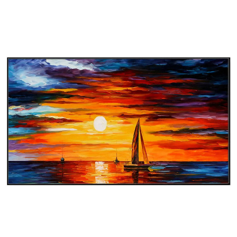 Dusk Color Pallet Canvas Wall Painting media 3