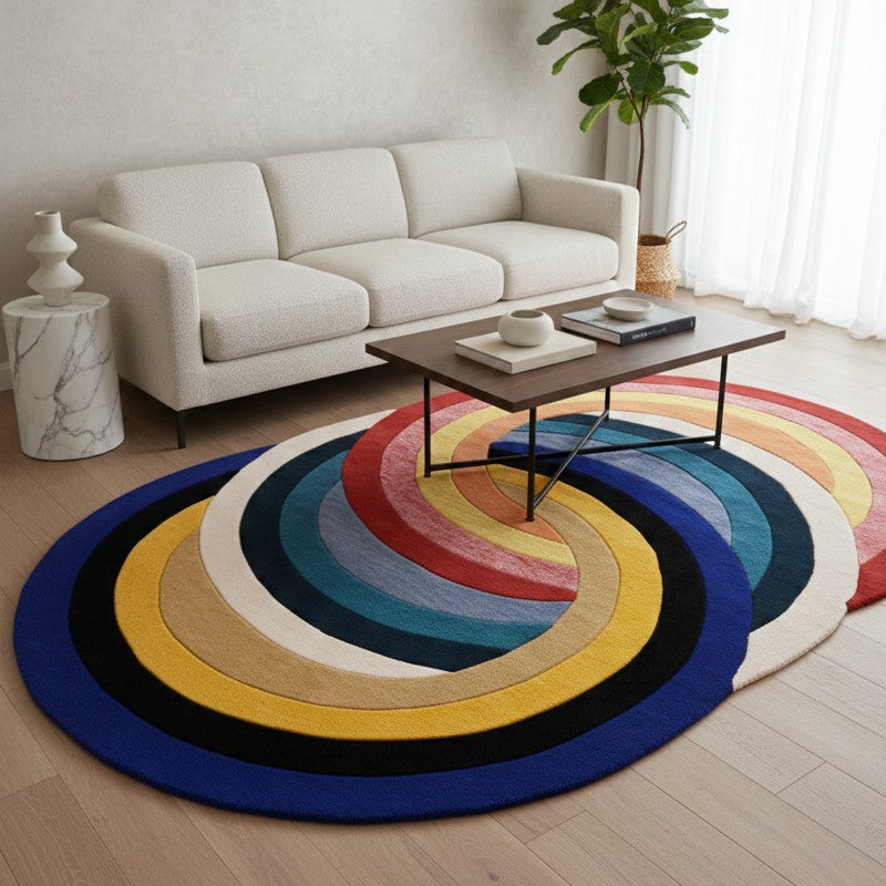 Elvara I Wool Carpet - 5 x 7 ft