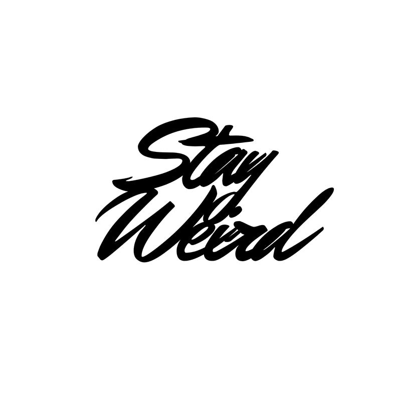 Stay Weird Iron Wall Accent media 3