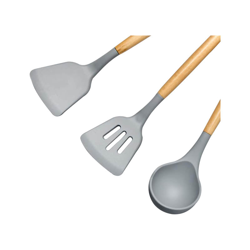 Gulabi Premium Silicon Utensil Set - Three Piece Set media 3