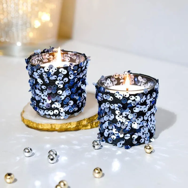 Midnight Blue - Set of 2 Scented Votive Candles media 3