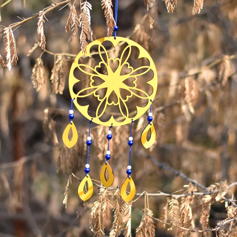 Heart Charm Dream Catcher - Yellow media 3