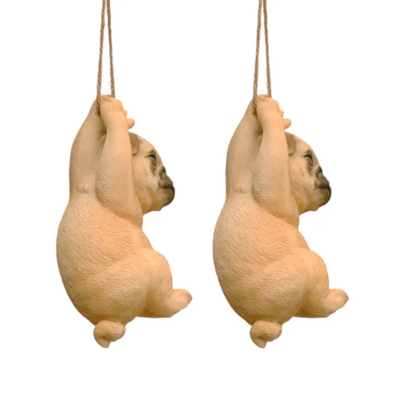 Whimsy Pug Showpiece - Set Of Two media 5