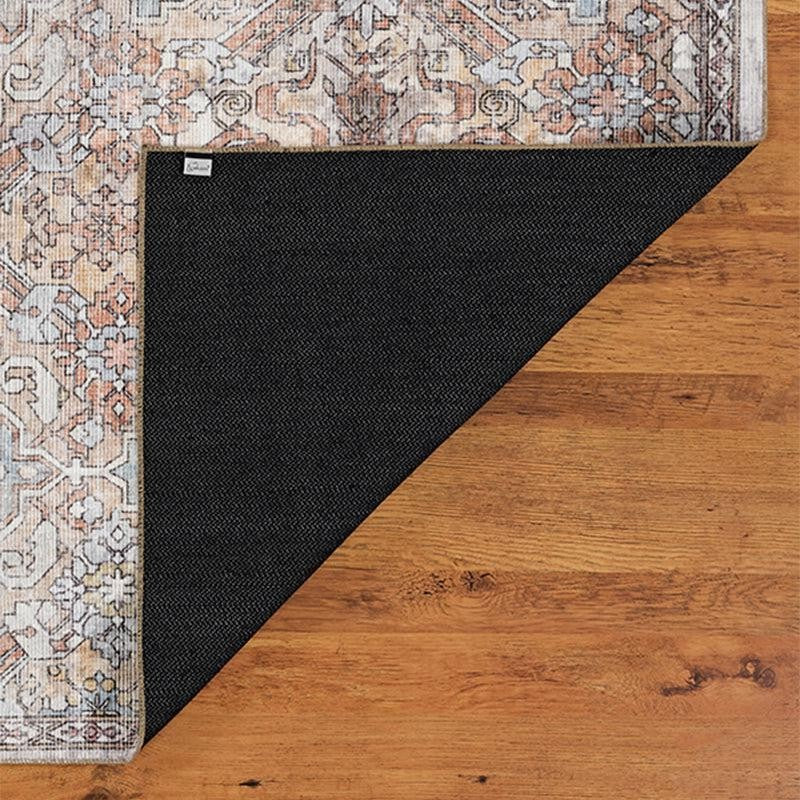 Isabella Ethnic Polyester Carpet - Beige media 7