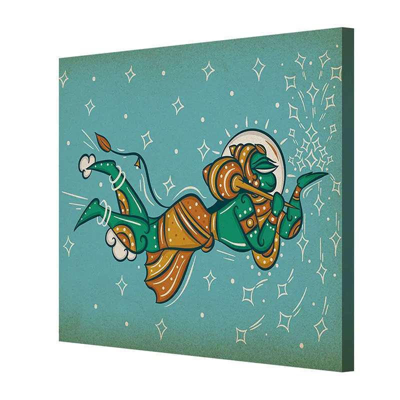 Pavanputra Wall Painting media 5