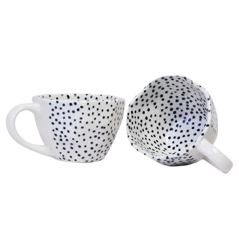 Chevron Ceramic Coffee Mug (230 mL Each) - Set Of Two media 5