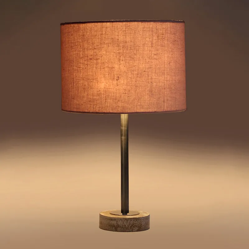 Cotin I Rodin Wooden Table Lamp - Grey,Silver,White media 6