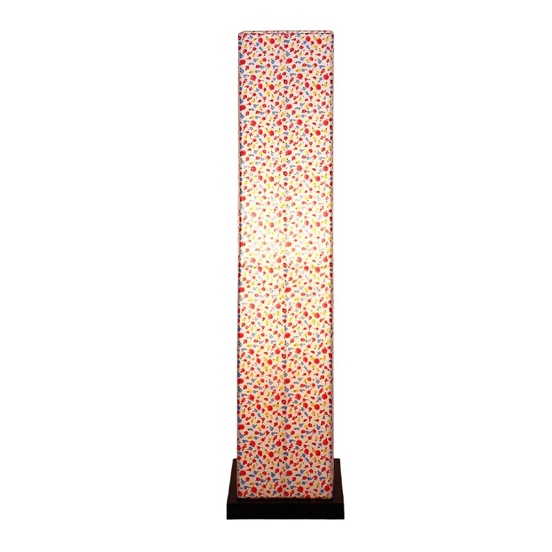 Color Splash Abita Wooden Tower Floor Lamp media 3