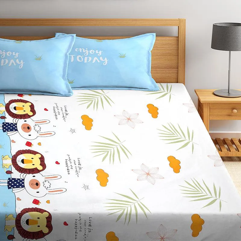 Thunder Kids Bedsheet - 180 GSM media 1