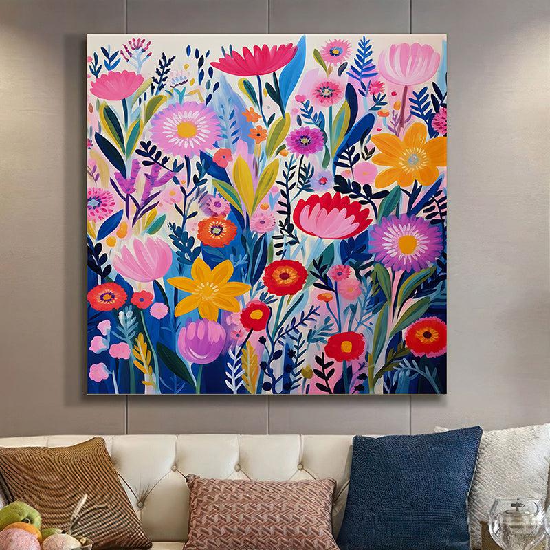 Cheerful Horticultural Wall Painting