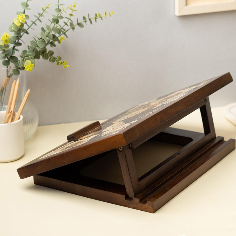 Aurum Feather Wood Laptop Stand media 7